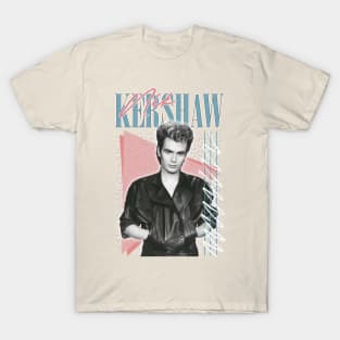 Nik Kershaw - 80s Style Retro Design T-Shirt